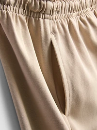 Cotton Relaxed Drawstring Shorts