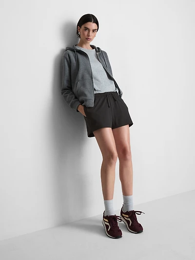 Cotton Relaxed Drawstring Shorts