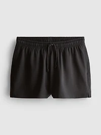 Cotton Relaxed Drawstring Shorts
