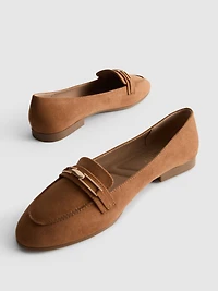 Wide-Fit Low-Vamp Loafers