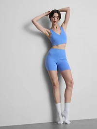 V-Neck Racer Active Crop Top