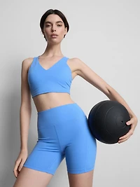 V-Neck Racer Active Crop Top