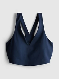 V-Neck Racer Active Crop Top