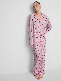 Pantry Print Boyfriend Pajamas