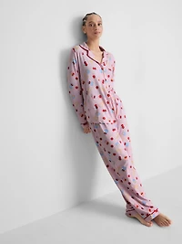 Pantry Print Boyfriend Pajamas
