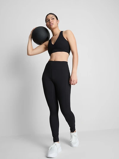 V-Neck Active Crop Top