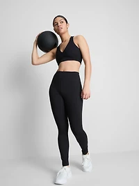 V-Neck Active Crop Top