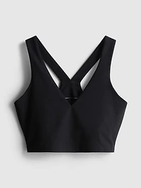 V-Neck Active Crop Top