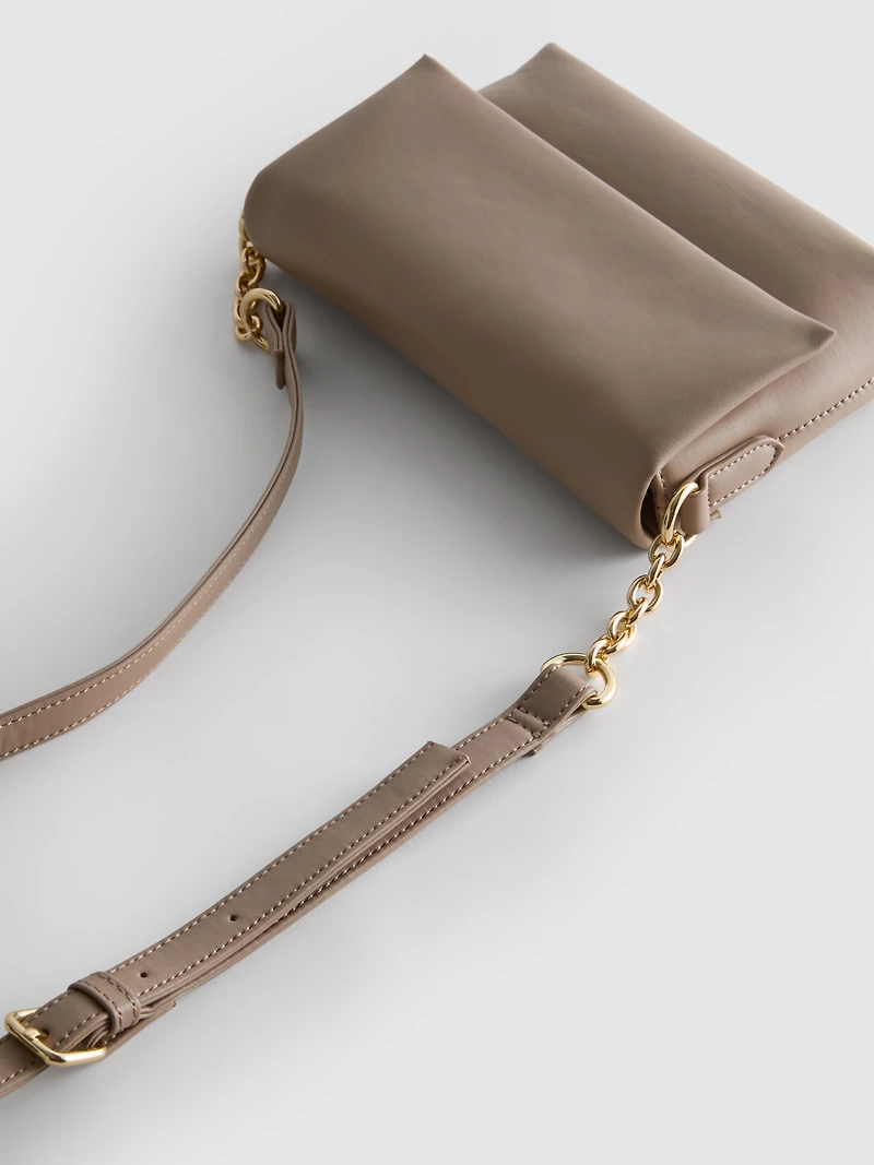 Flapover Crossbody Purse