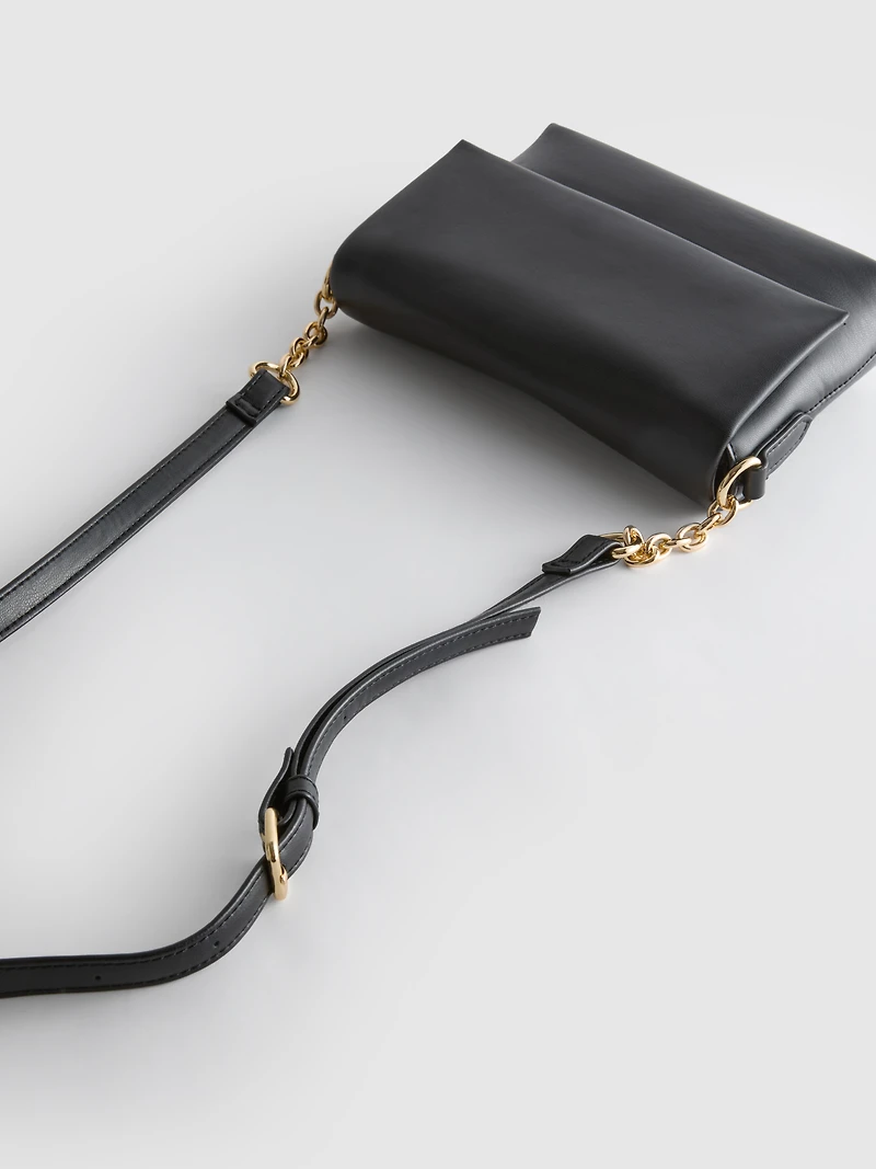 Flapover Crossbody Purse