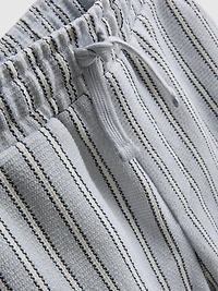 1.5-8yrs | Stripe Knit Shirt and Shorts Set