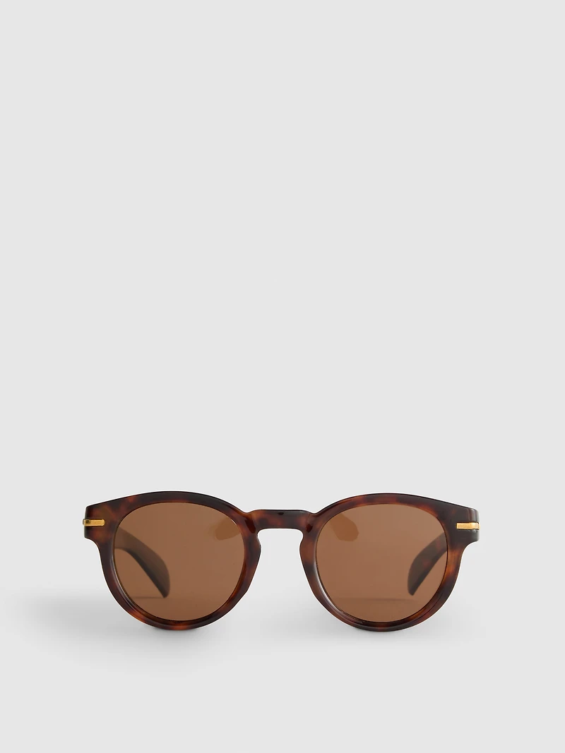 Rounded Frame Sunglasses