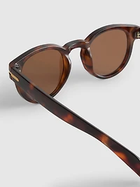 Rounded Frame Sunglasses