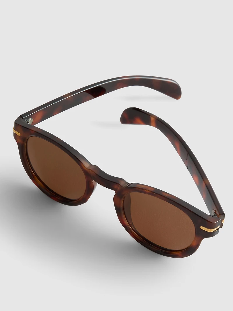 Rounded Frame Sunglasses