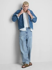 Mid-Rise Baggy Jeans