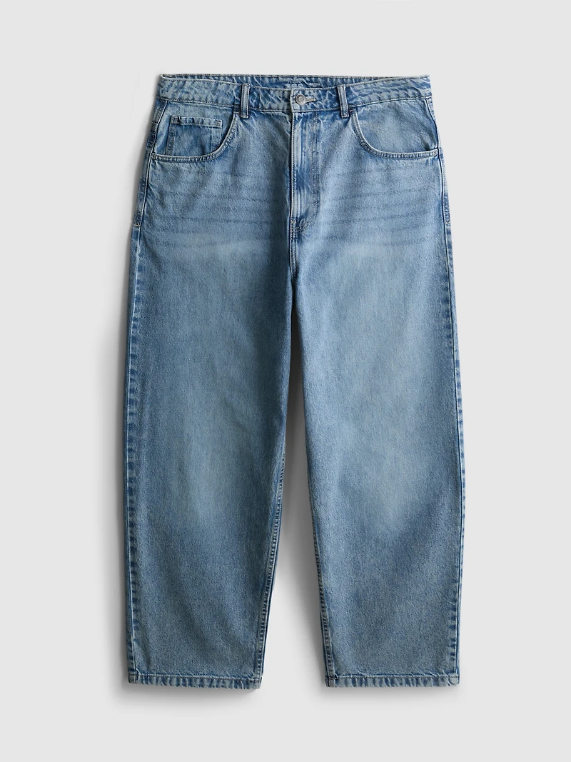 Mid-Rise Baggy Jeans