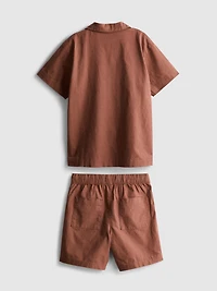 7-15yrs | Shirt And Shorts Set
