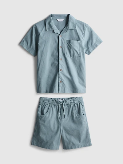 7-15yrs | Shirt And Shorts Set