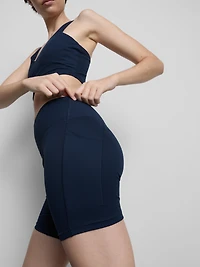 Mid-Rise Smooth Support Active Yoga Shorts