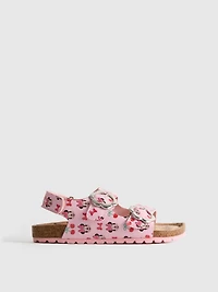 Disney's Minnie Mouse Slingback Double Buckle Strap Sandals