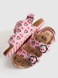 Disney's Minnie Mouse Slingback Double Buckle Strap Sandals