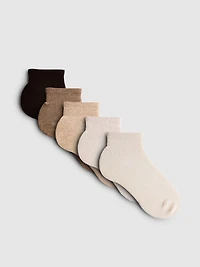 Ribbed Ankle Socks