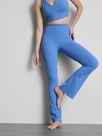 High Waisted Flared Active Leggings