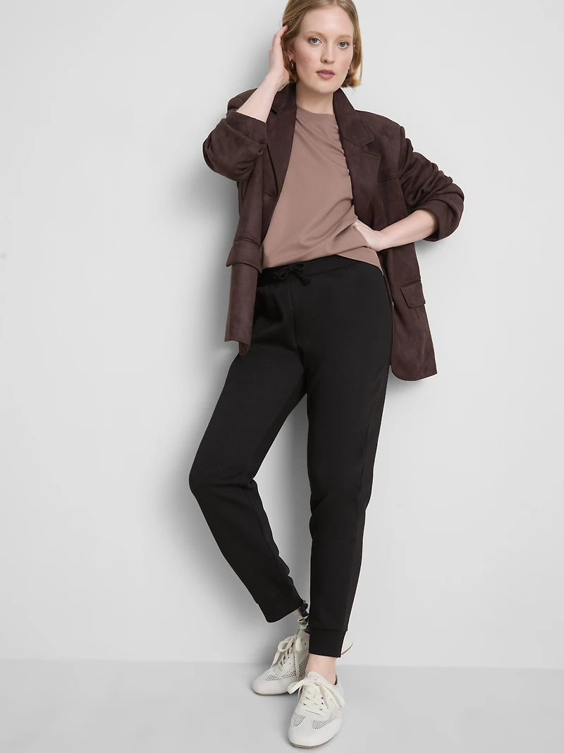 Cotton-Blend Skinny Joggers