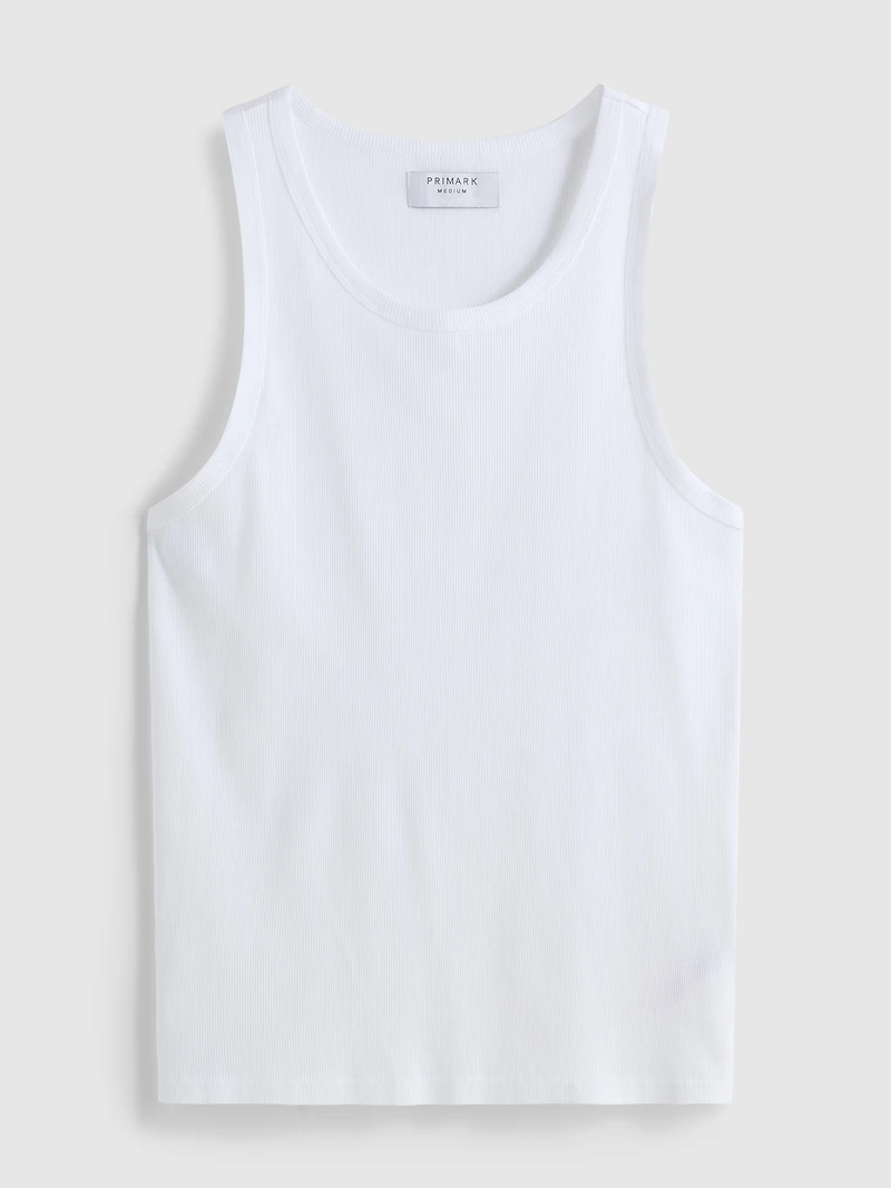 Essential Ribbed Tank Top