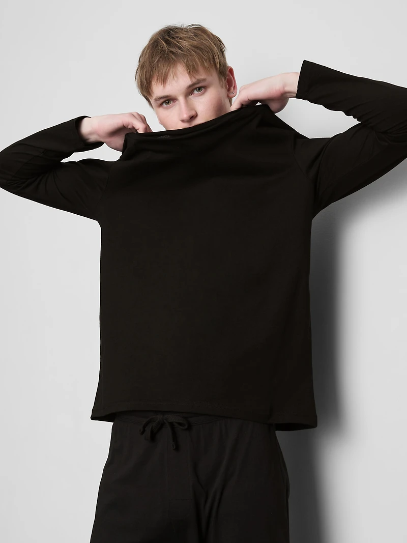 2pk Long-Sleeve Cotton T-Shirts