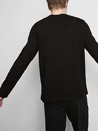 2pk Long-Sleeve Cotton T-Shirts