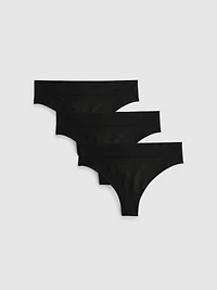 3pk Seamless Thongs