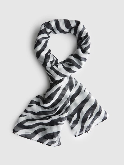 Lightweight Printed Scarf