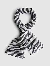 Lightweight Printed Scarf