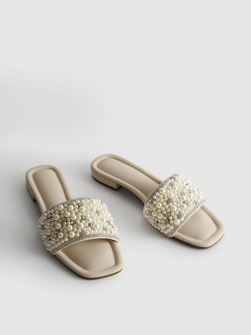Faux Pearl Slides