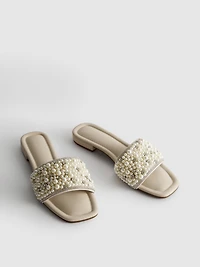 Faux Pearl Slides