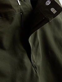 Cotton-Rich Barrel-Leg Utility Pants