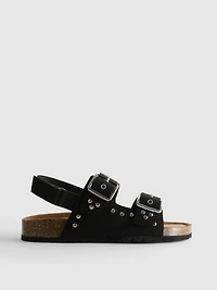 Studded Slingback Sandals