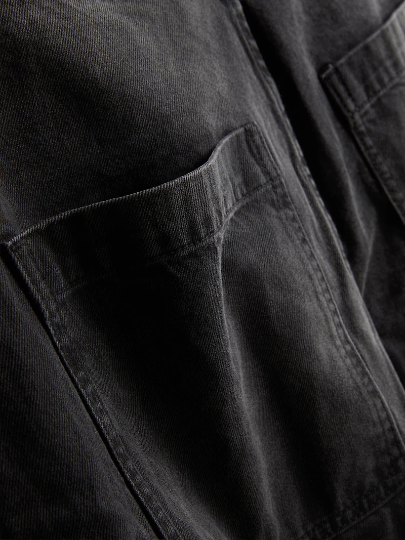 Denim Cargo Shorts