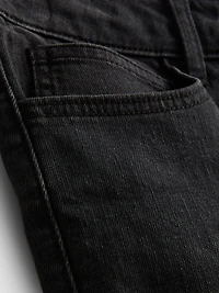 Mid-Rise Skinny Denim Shorts