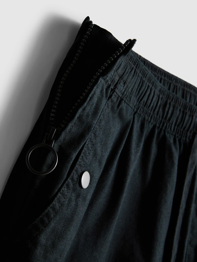 Adaptive Linen Blend Shorts