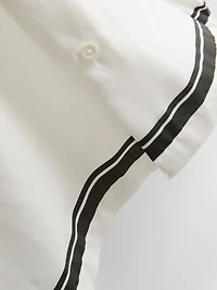 Palm Print Resort Shirt