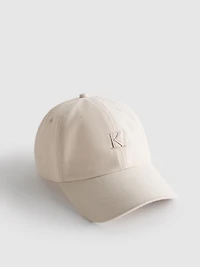Embroidered Initial Baseball Cap