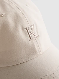 Embroidered Initial Baseball Cap