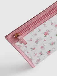 Floral Makeup Bag