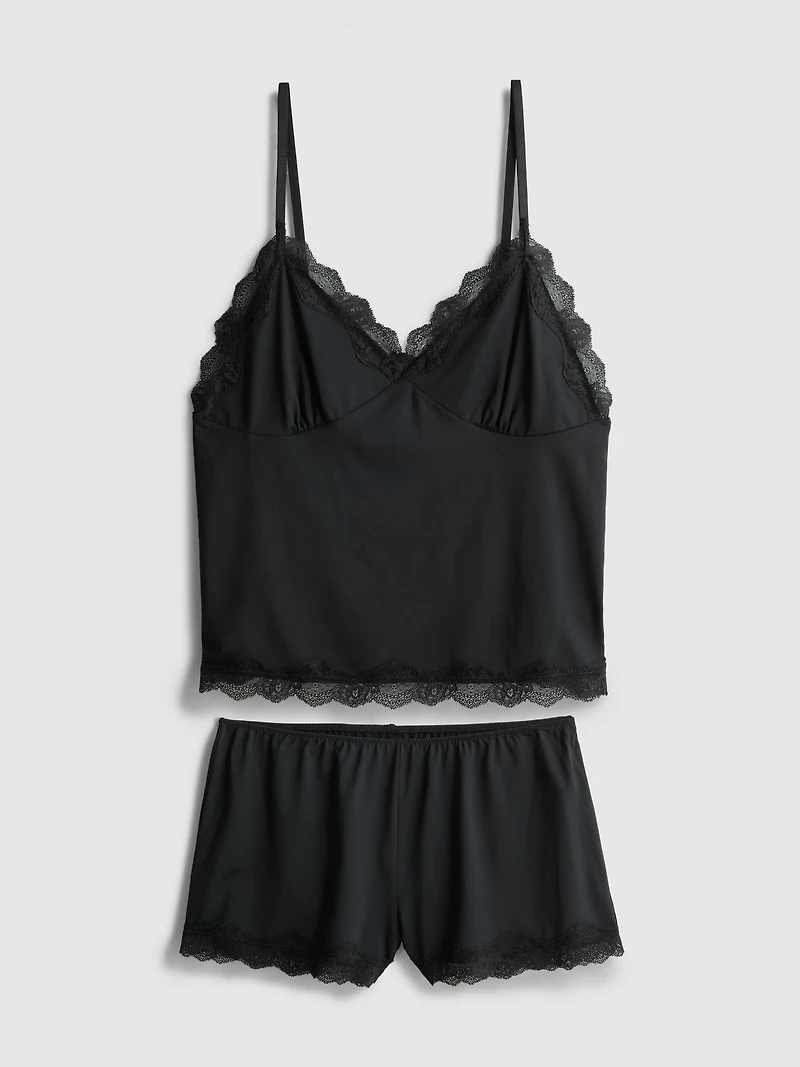 Slinky Cami and Short Pajama Set
