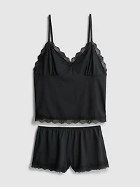 Slinky Cami and Short Pajama Set