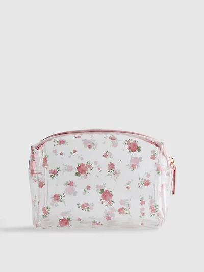 Floral Cosmetic Bag