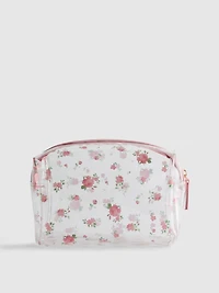 Floral Cosmetic Bag