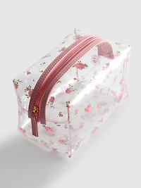 Floral Cosmetic Bag